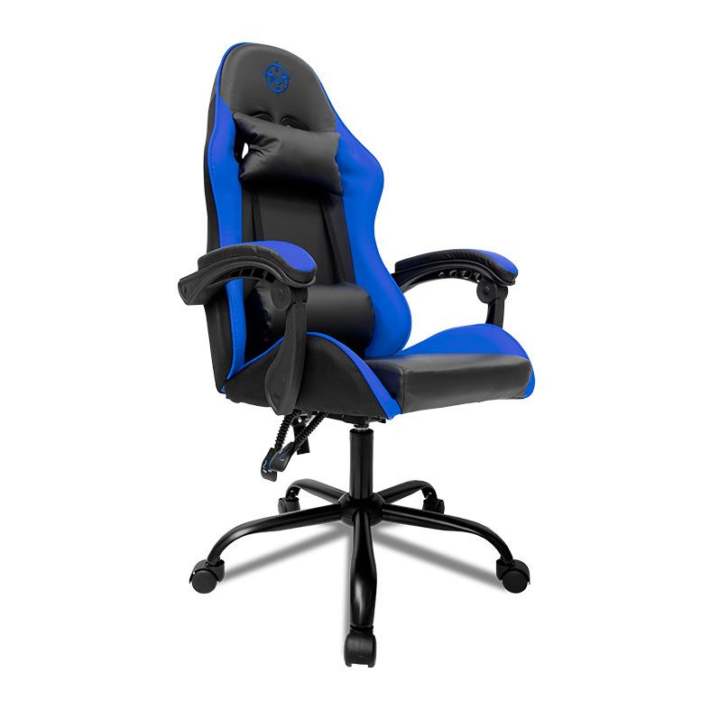 Cadeira Gamer TGT Heron, Preta e Azul, TGT-HR-BBU01