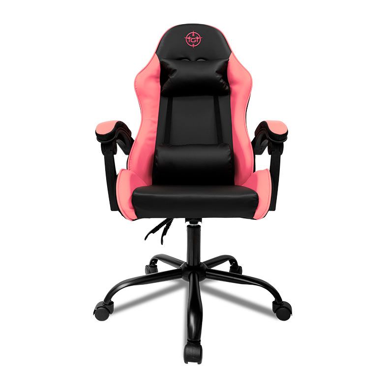 Cadeira Gamer TGT Heron, Preta e Rosa, TGT-HR-BPK01