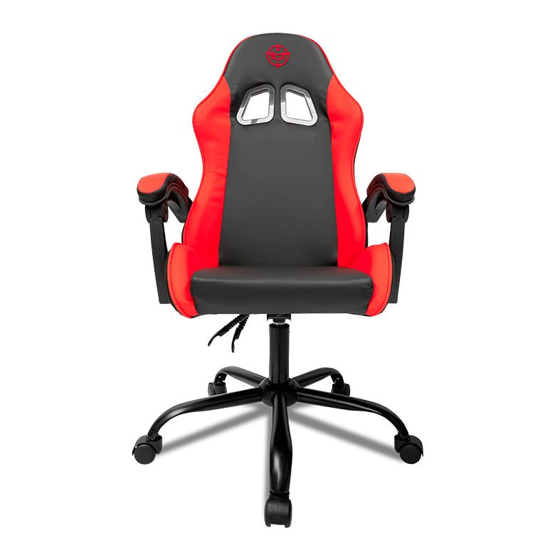 Cadeira Gamer TGT Heron, Preta e Vermelha, TGT-HR-BRD01