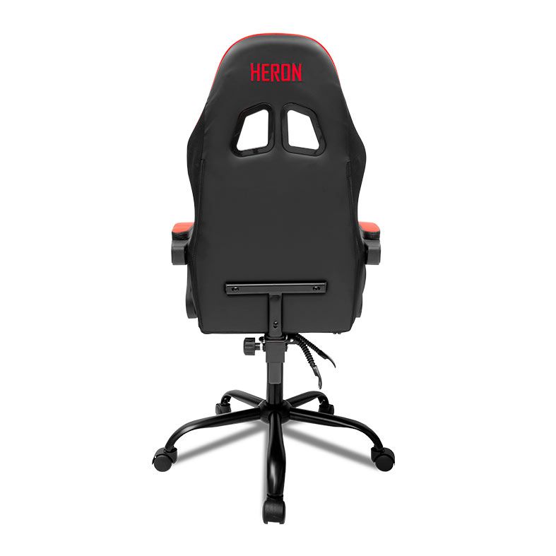 Cadeira Gamer TGT Heron, Preta e Vermelha, TGT-HR-BRD01
