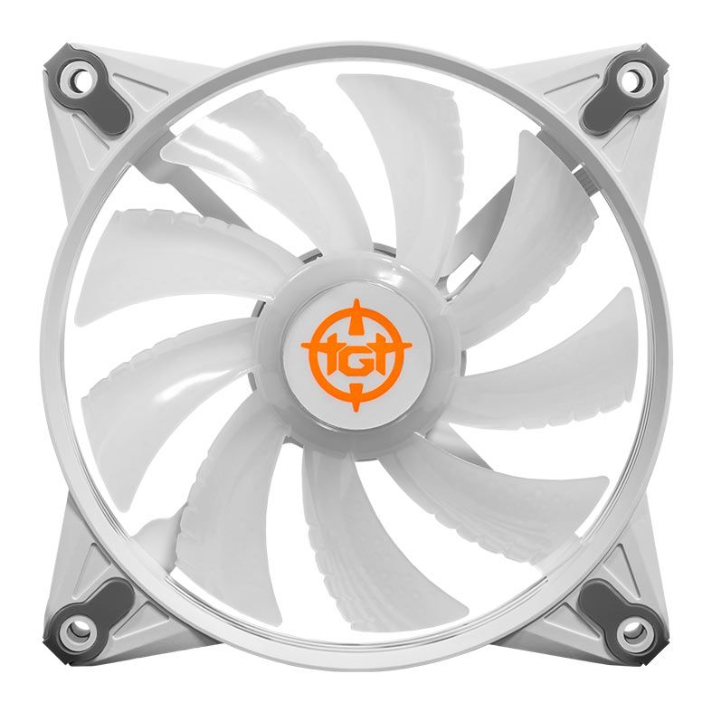 Kit Ventoinhas TGT Humber, ARGB, 5x120mm, Branco, TGT-HR5-WH01