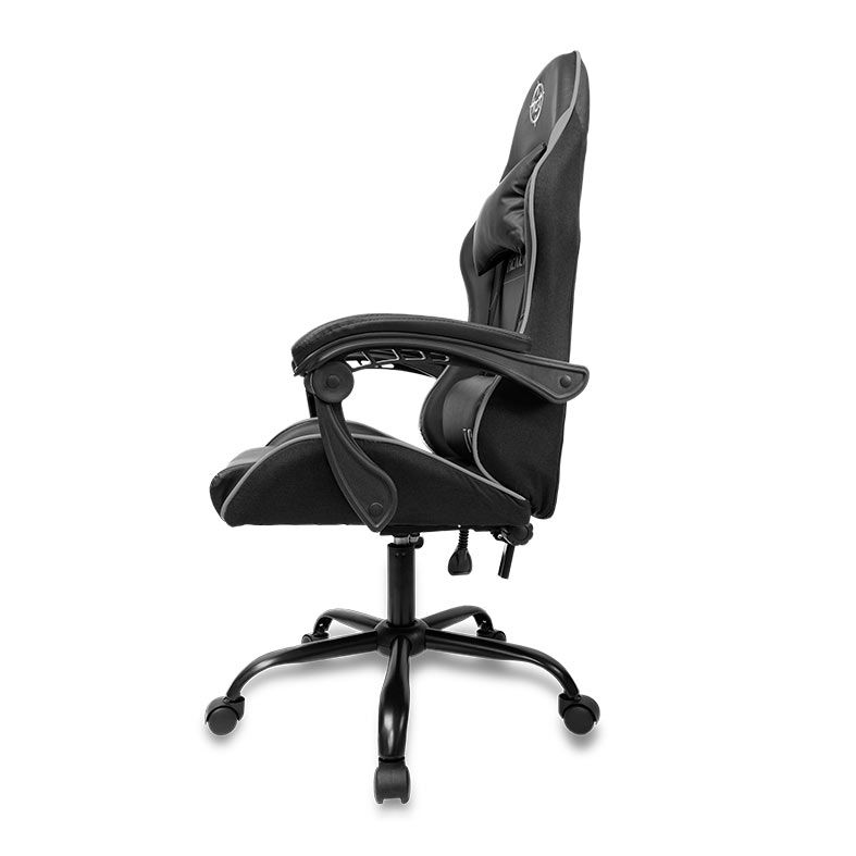 Cadeira Gamer TGT Heron TC, Preto e Cinza, TGT-HRTC-BL01