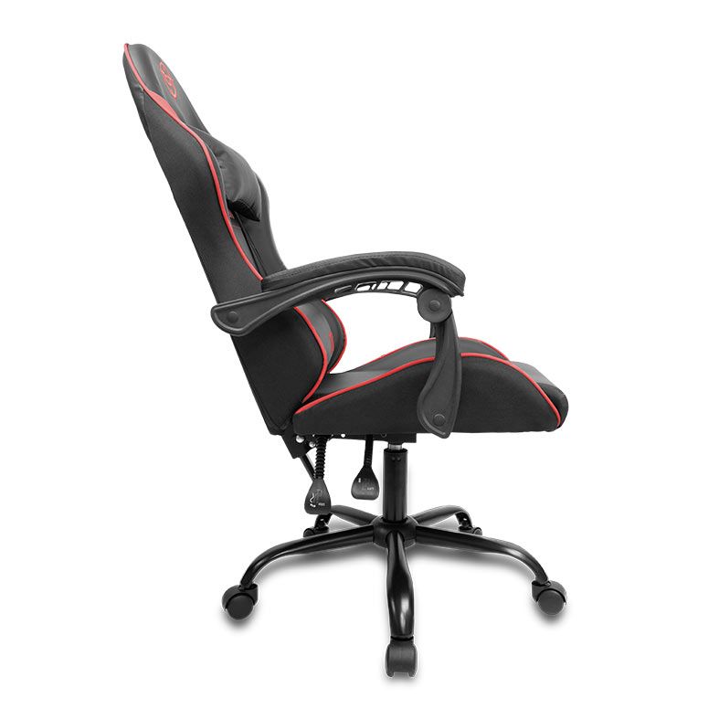 Cadeira Gamer TGT Heron TC, Preto e Vermelho, TGT-HRTC-BR01