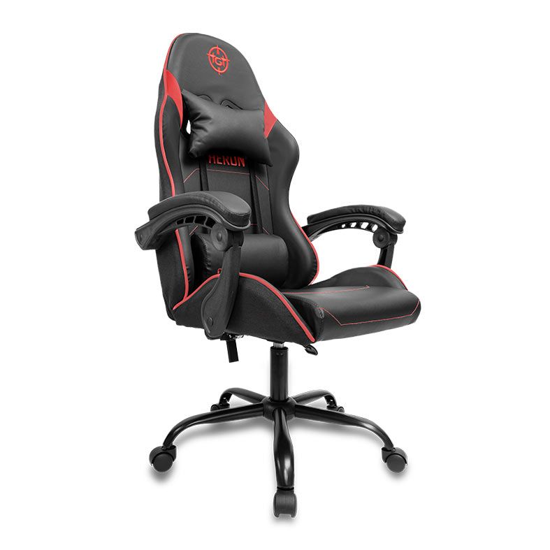 Cadeira Gamer TGT Heron TC, Preto e Vermelho, TGT-HRTC-BR01