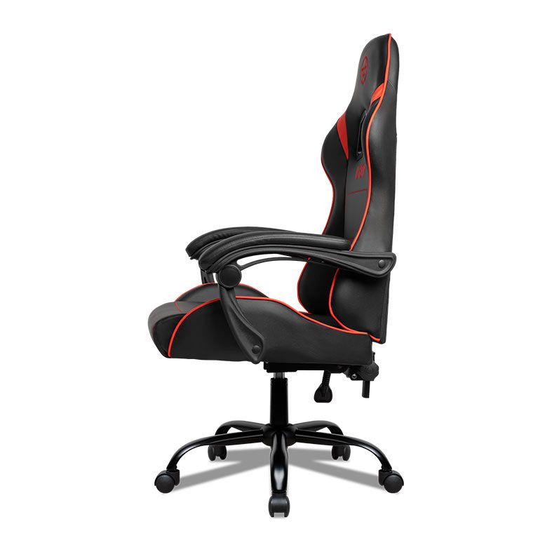 Cadeira Gamer TGT Heron TC, Espuma Moldada, Preto e Vermelho, TGT-HRTC-BR02