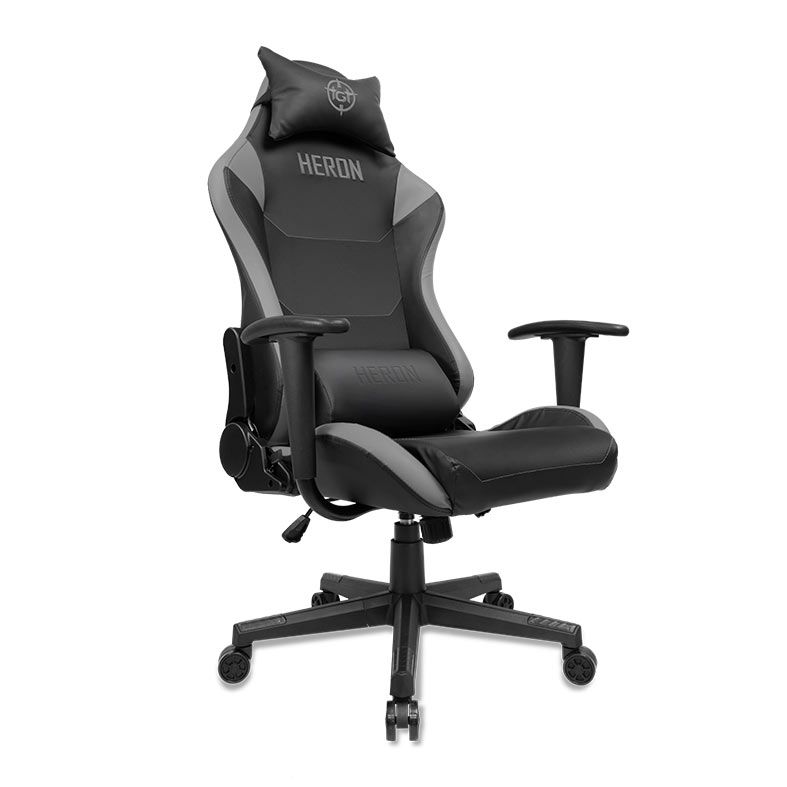 Cadeira Gamer TGT Heron TX, Preto e Cinza, TGT-HRTX-BK01