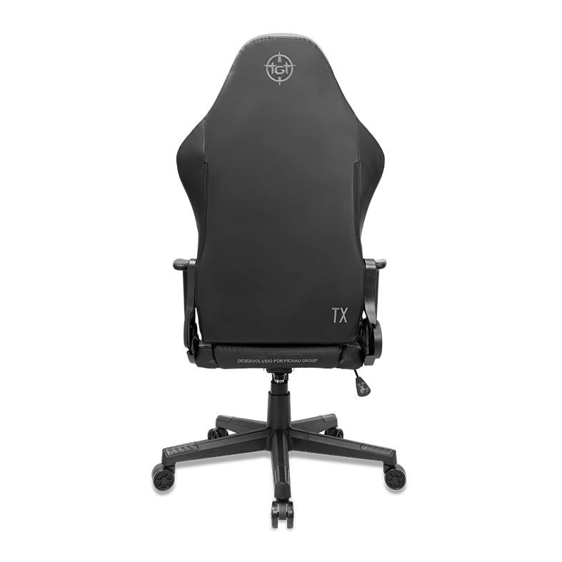 Cadeira Gamer TGT Heron TX, Preto e Cinza, TGT-HRTX-BK01