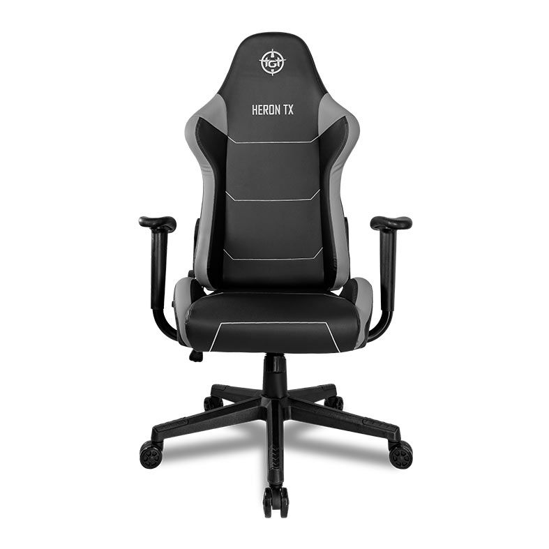 Cadeira Gamer TGT Heron TX, Preto e Cinza, TGT-HRTX-BK02