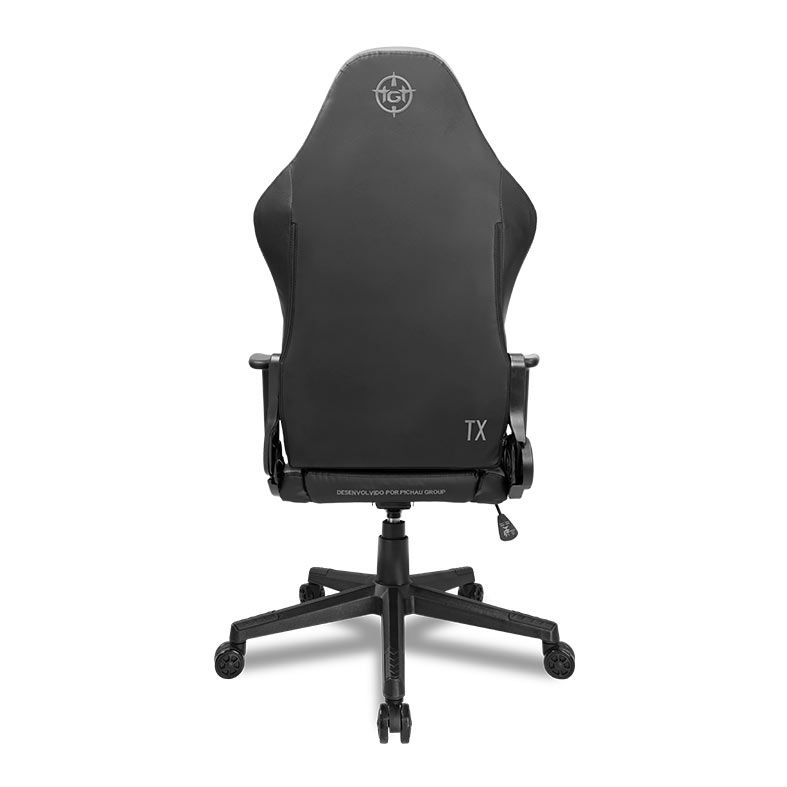 Cadeira Gamer TGT Heron TX, Preto e Cinza, TGT-HRTX-BK02