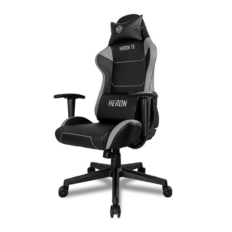 Cadeira Gamer TGT Heron TX, Preto e Cinza, TGT-HRTX-BK02