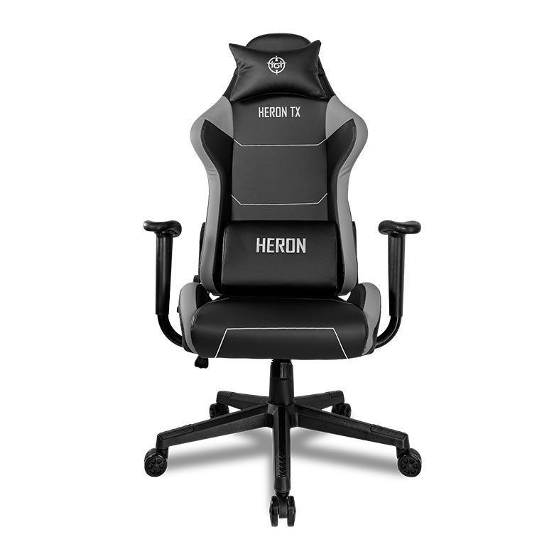 Cadeira Gamer TGT Heron TX, Preto e Cinza, TGT-HRTX-BK02