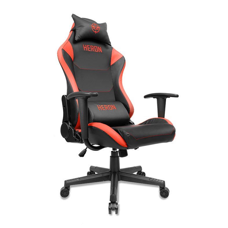 Cadeira Gamer TGT Heron TX, Preto e Vermelho, TGT-HRTX-BRD01