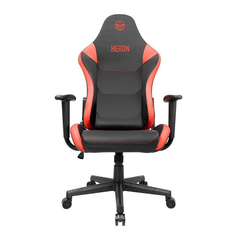 Cadeira Gamer TGT Heron TX, Preto e Vermelho, TGT-HRTX-BRD01