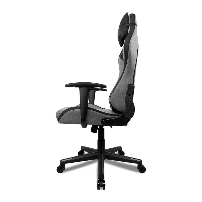 Cadeira Gamer TGT Heron TX Tecido, Preto e Cinza, TGT-HRTX-FB01