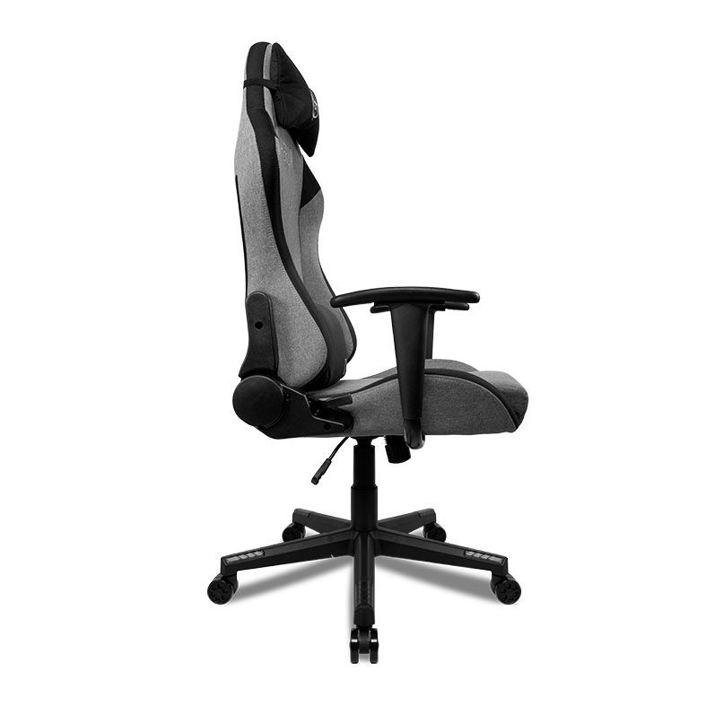 Cadeira Gamer TGT Heron TX Tecido, Preto e Cinza, TGT-HRTX-FB01