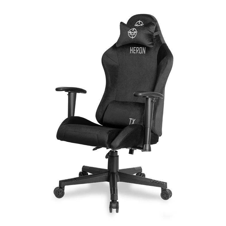 XHARATHORN ブラックメタル　BLACKL Cadeira Gamer TGT Heron TX Tecido, Preto, TGT-HRTX-FB03 | Pichau