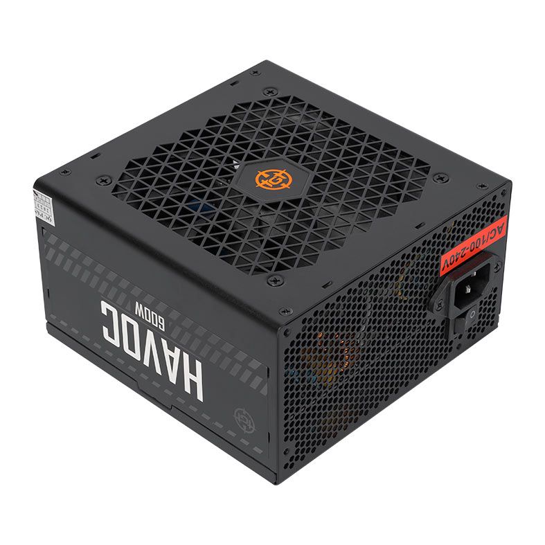 Fonte TGT Havoc, 600W, 80 Plus White, TGT-HV600-BK01