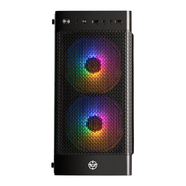 Gabinete Gamer TGT Jester L, Mid Tower, Lateral De Vidro, Preto, TGT-JSRL-BK
