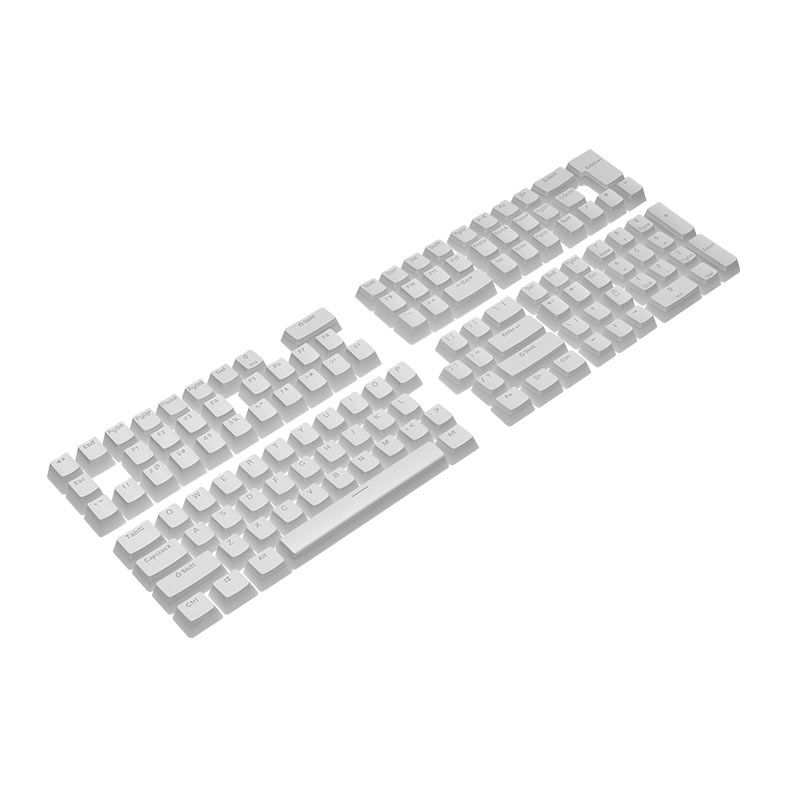 Keycap TGT Double Shot, Pudim, Branco, TGT-KEY-PB01