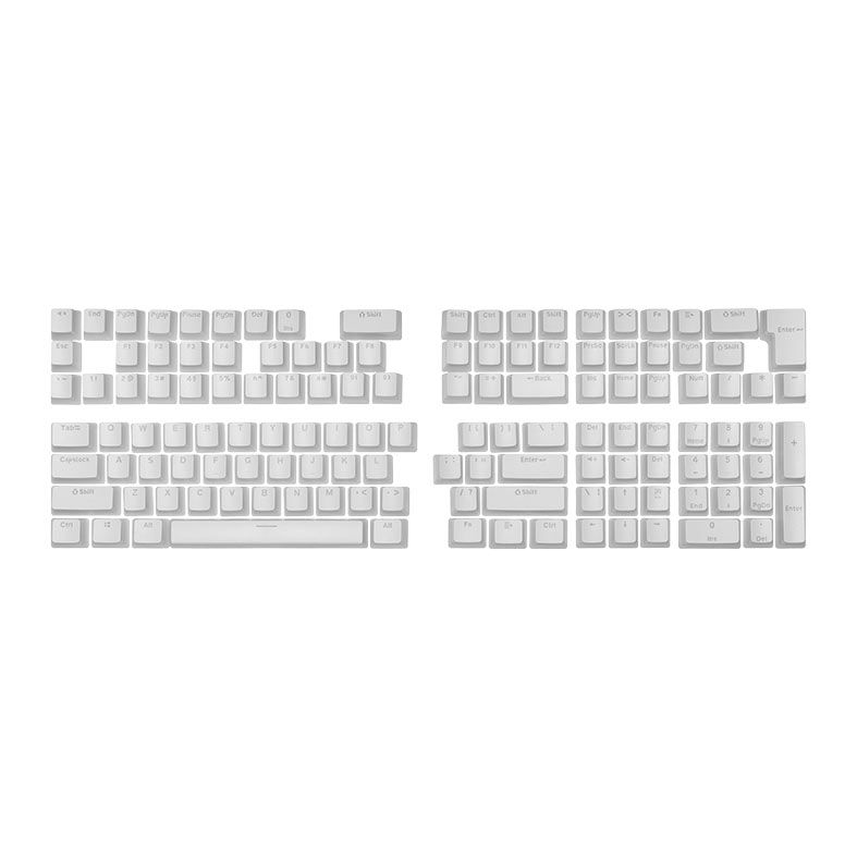 Keycap TGT Double Shot, Pudim, Branco, TGT-KEY-PB01
