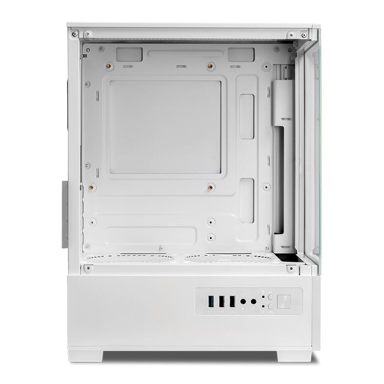Gabinete Gamer TGT Legion, Mid-Tower, Lateral de Vidro, Branco, TGT-LGN-WH