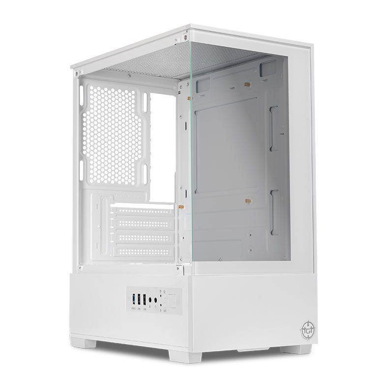 Gabinete Gamer TGT Legion, Mid-Tower, Lateral de Vidro, Branco, TGT-LGN-WH