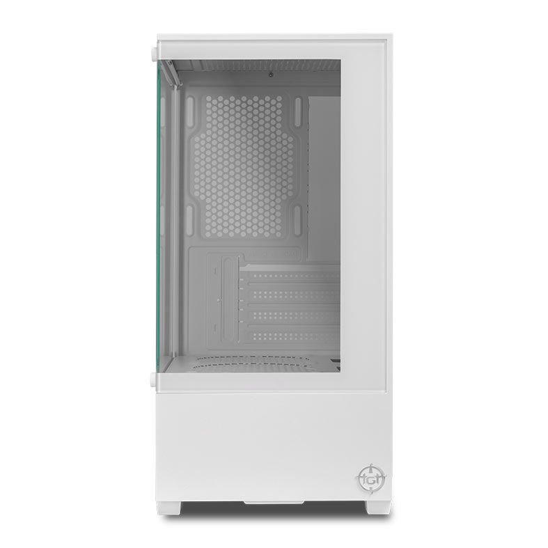 Gabinete Gamer TGT Legion, Mid-Tower, Lateral de Vidro, Branco, TGT-LGN-WH