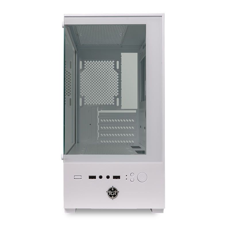 Gabinete Gamer TGT Legion, Mini-Tower, Lateral de Vidro, Branco, TGT-LGN-WH