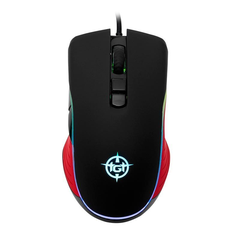 Kit Teclado e Mouse, Teclado TGT Scar Rainbow RGB + Mouse TGT M4 Rainbow RGB 7 Botões + Headset TGT Supernova Led RGB Mousepad TGT Killer Slide Estendido