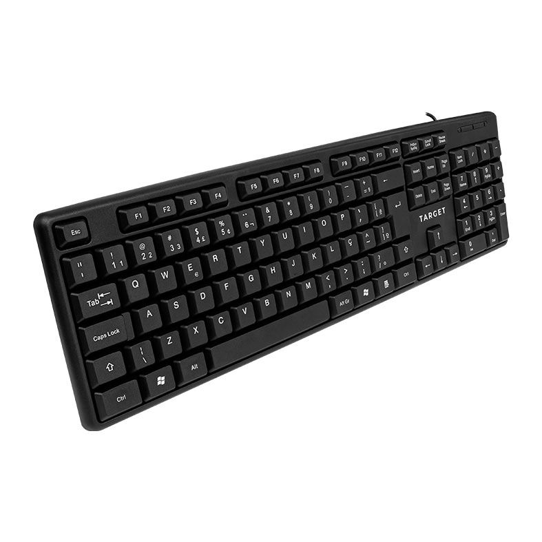 Teclado Office TGT MG3, Membrana, ABNT, Preto, TGT-MG3-BK01