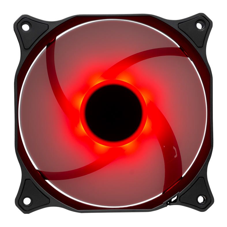Ventoinha TGT Mirage, 120mm, Led Vermelho, TGT-MRG120-RED
