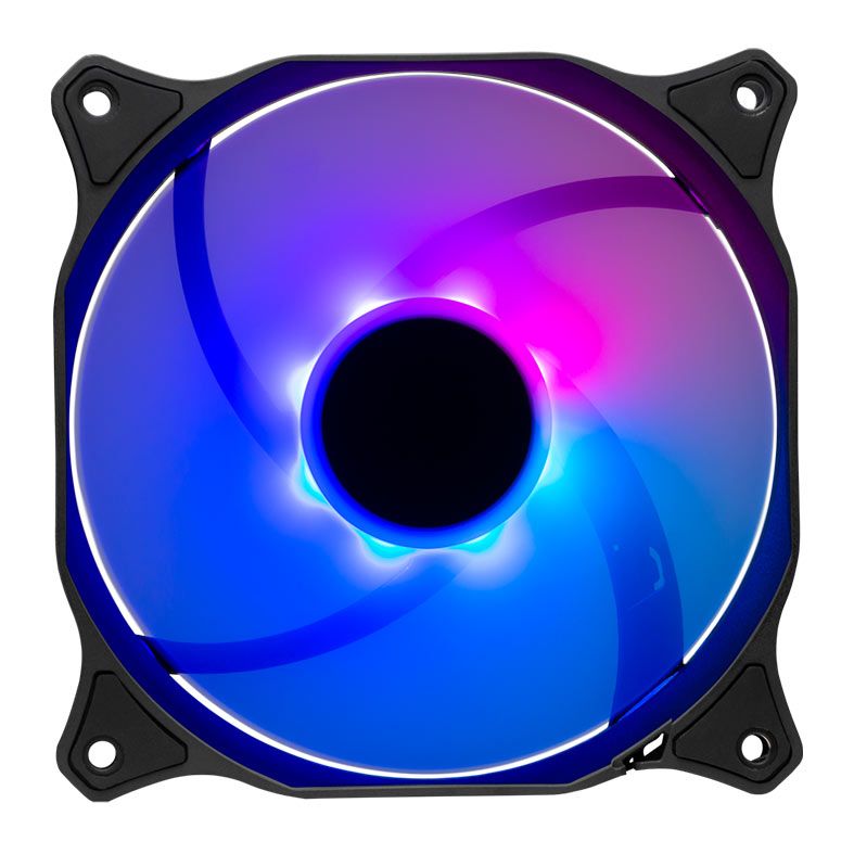 Ventoinha TGT Mirage, 120mm, Led RGB, TGT-MRG120-RGB
