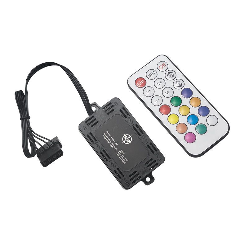 Kit Ventoinha TGT Mirage, 5x120mm, Led RGB, TGT-MRG120-RGB5