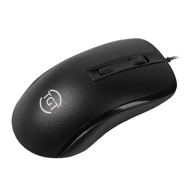 OPENBOX Mouse Office TGT OM85, 1600DPI, 4 Botoes, Preto, TGT-OM85-BL01