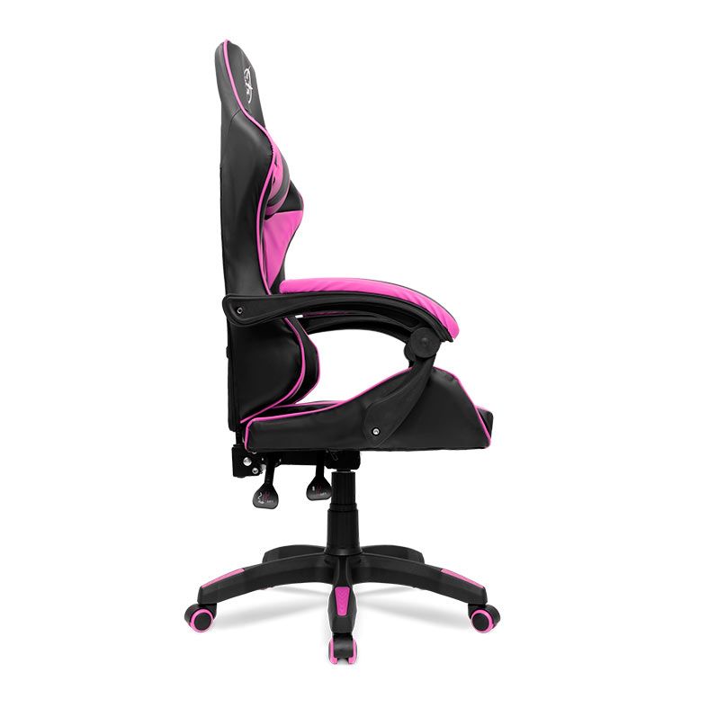 Cadeira Gamer TGT Pusher, Preta e Rosa, TGT-PSHR-BLPK01