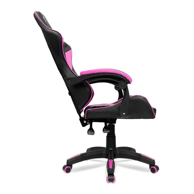 Cadeira Gamer TGT Pusher, Preta e Rosa, TGT-PSHR-BLPK01