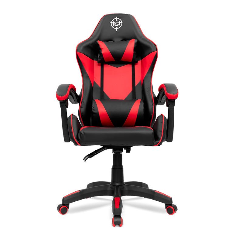 Cadeira Gamer TGT Pusher, Preta e Vermelha, TGT-PSHR-BLRD01