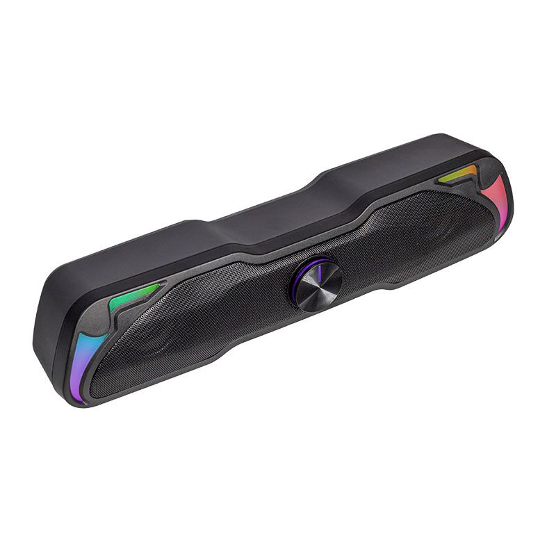Soundbar TGT Panzer, 6W RMS, Rainbow, Preto, TGT-PZR-RBW01