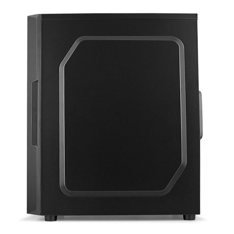 Gabinete Gamer TGT Raptor RGB Lateral De Acrílico Preto, TGT-RTR-RGB01