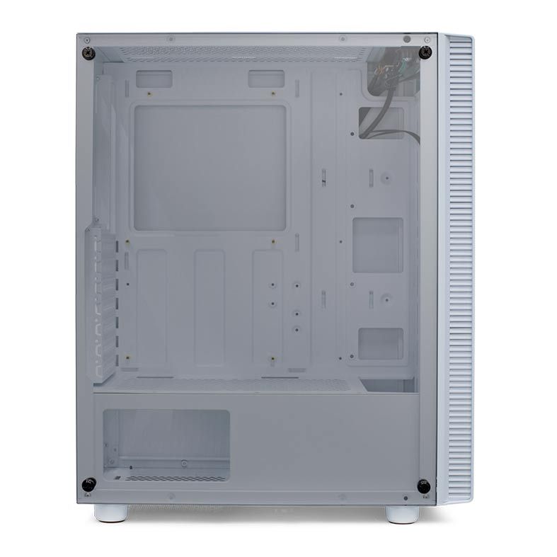 Gabinete Gamer TGT Skylancer Lateral De Vidro Branco, TGT-SKL-WT01