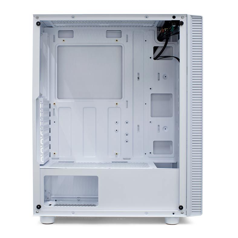Gabinete Gamer TGT Skylancer Lateral De Vidro Branco, TGT-SKL-WT01