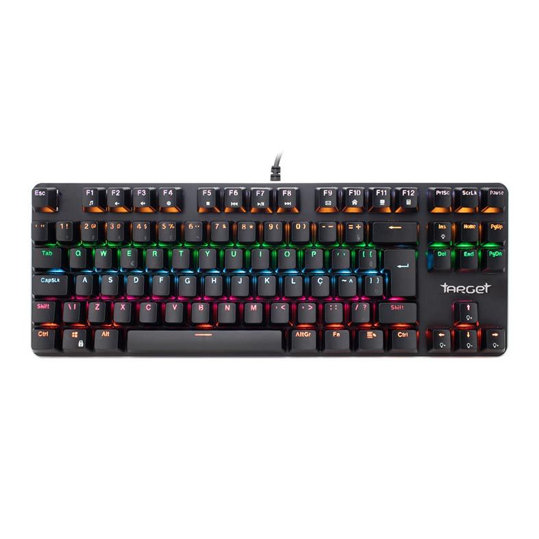 Teclado Mecanico TGT Spawn Tournament Edition Rainbow Switch Outemu Blue, TGT-SPWTKL-BLOBO1