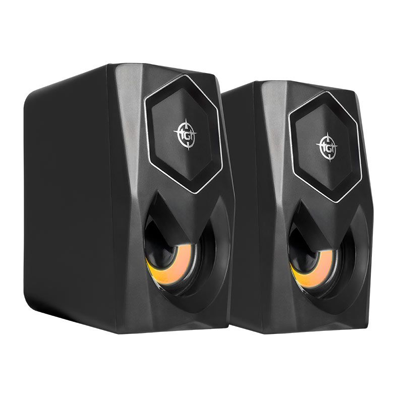 Caixa de Som TGT Sentry C1, Rainbow, 2x3W RMS, Preto, TGT-STY-RBW02