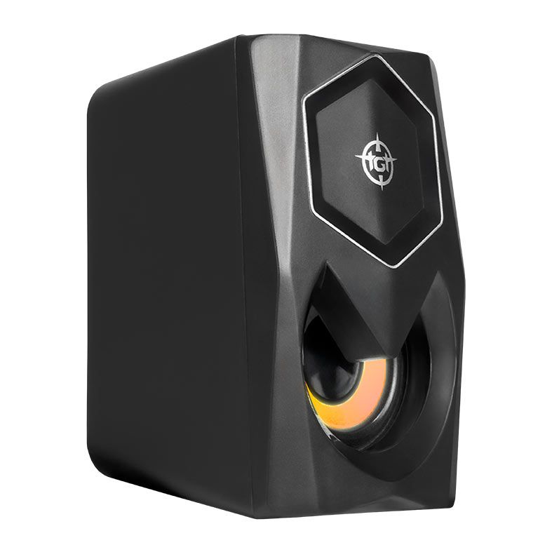 Caixa de Som TGT Sentry C1, Rainbow, 2x3W RMS, Preto, TGT-STY-RBW02