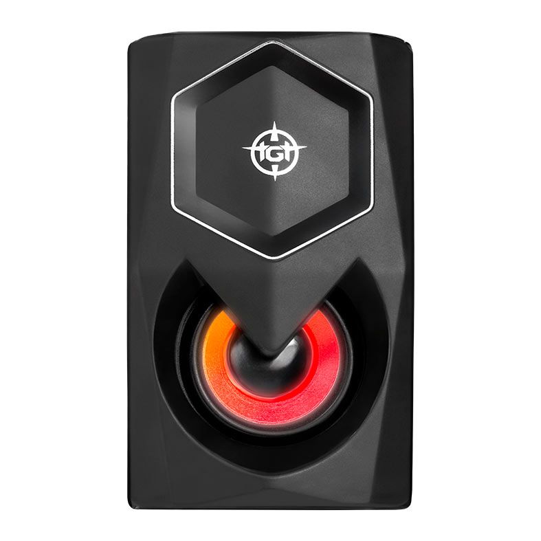 Caixa de Som TGT Sentry C1, Rainbow, 2x3W RMS, Preto, TGT-STY-RBW02