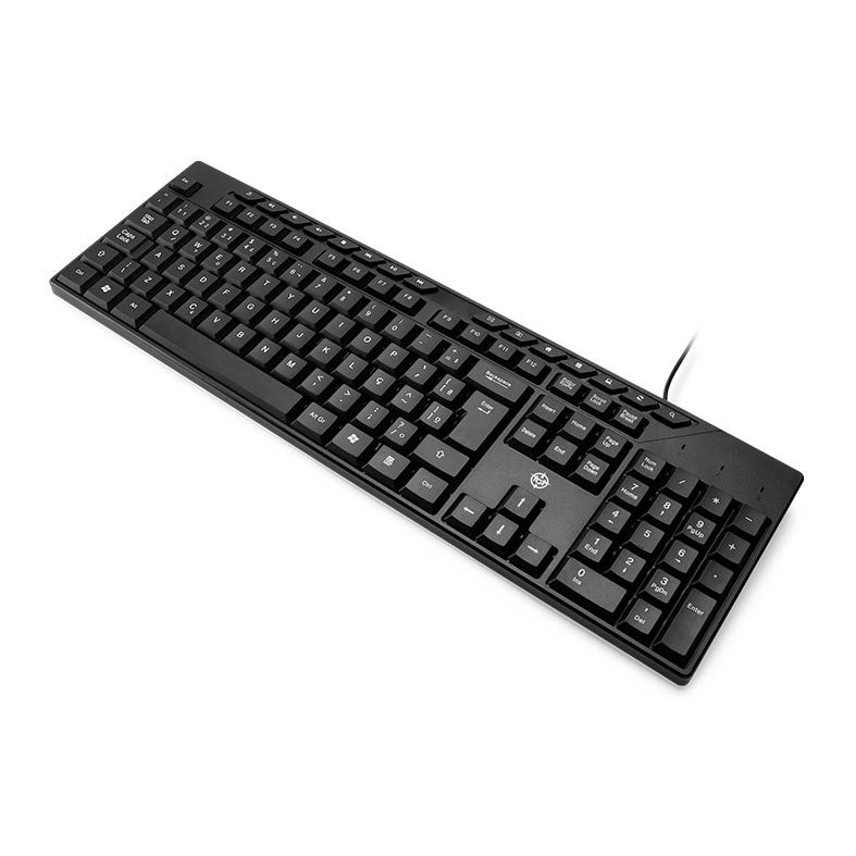 Teclado TGT Membrana Preto, TGT-TGK100-BL01