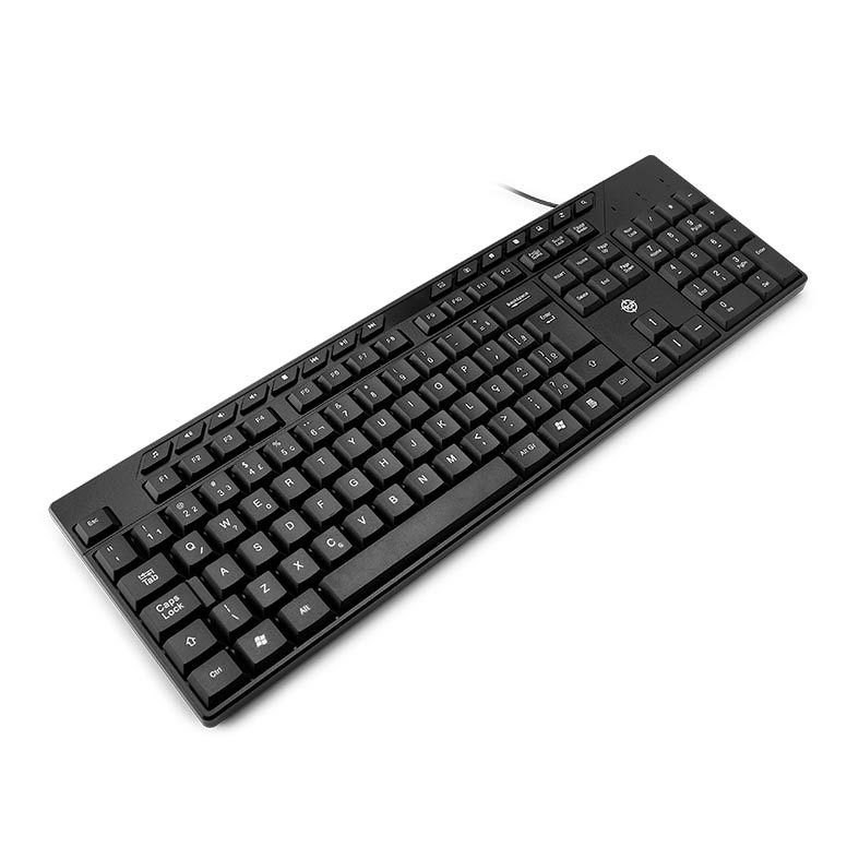 Teclado TGT Membrana Preto, TGT-TGK100-BL01