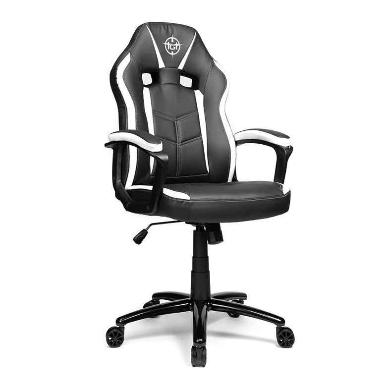 Cadeira Gamer TGT Trigger, Preto e Branco, TGT-TGR-WHITE