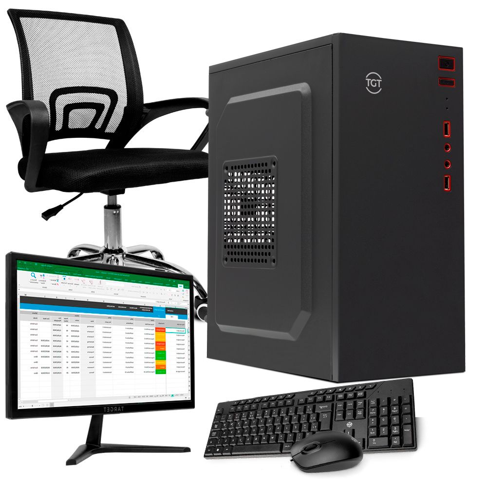 PC Home Pichau HM506, AMD Ryzen 3 3200G, 8GB DDR4, HD 1TB + Monitor