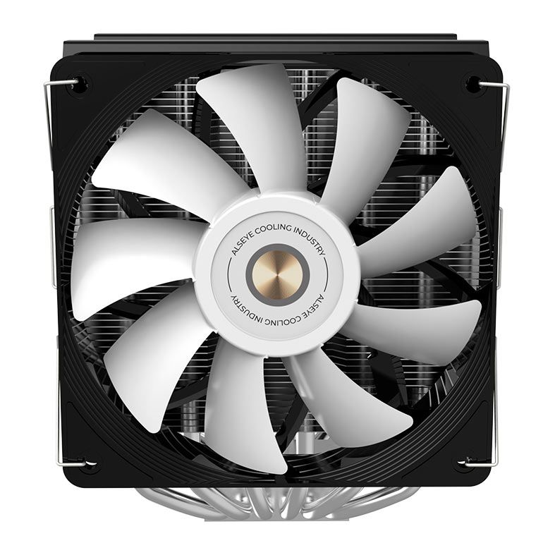 Cooler Para Processador Alseye Thor N600-DT FDB, ARGB, 120mm, Preto, THOR-N600-DTBK